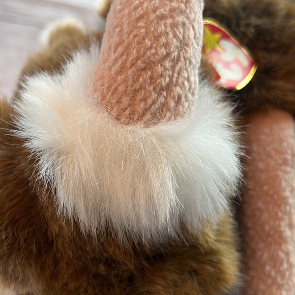 ⭐️HP⭐️ Ty Beanie Buddies “Stretch” the ostrich. Set/2. Large: approx 16”. - Picture 10 of 16